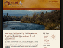 Tablet Screenshot of offthehookflyfishing.com